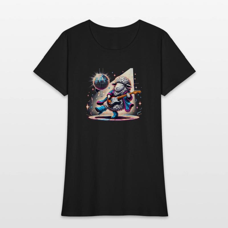 Disco Ball Guitar Sheep