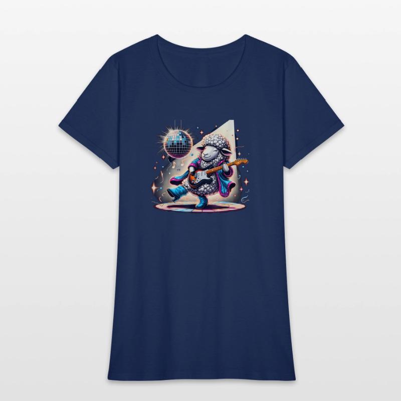 Disco Ball Guitar Sheep
