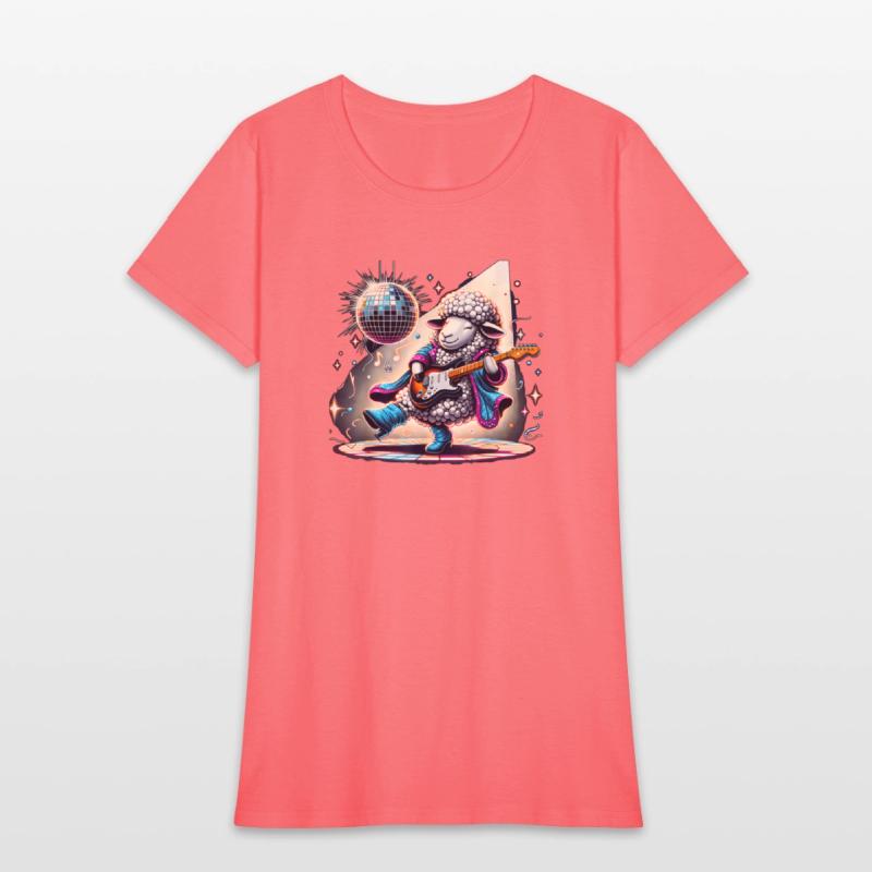 Disco Ball Guitar Sheep