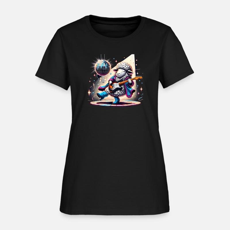 Disco Ball Guitar Sheep