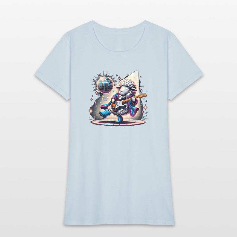 Disco Ball Guitar Sheep