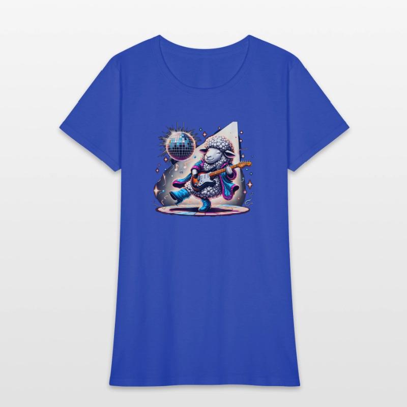 Disco Ball Guitar Sheep