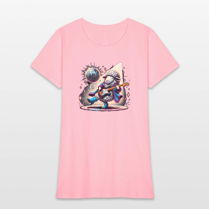 Disco Ball Guitar Sheep