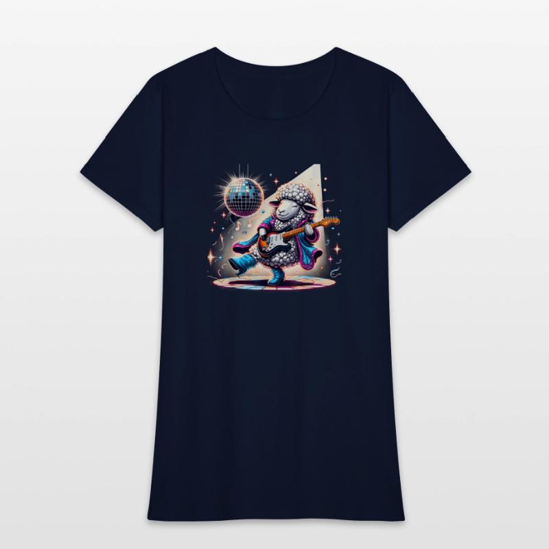 Disco Ball Guitar Sheep