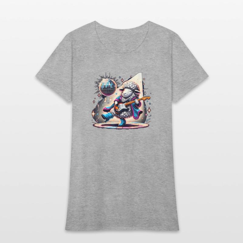 Disco Ball Guitar Sheep