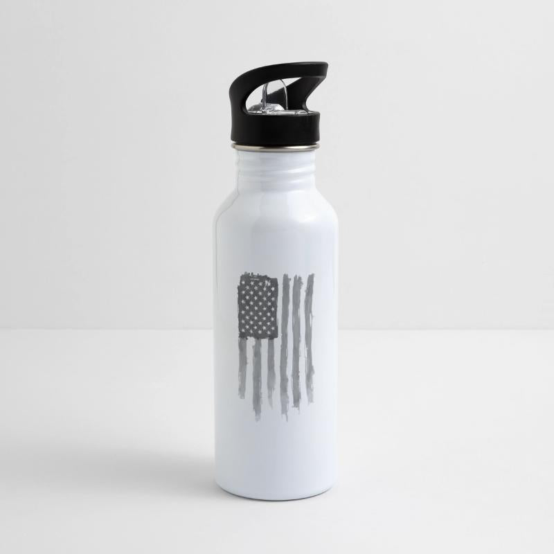 Distressed US Flag Print Design