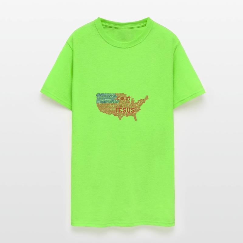 Divine Expedition USA Map Tee