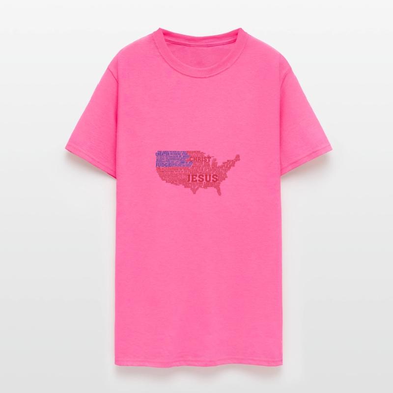 Divine Expedition USA Map Tee