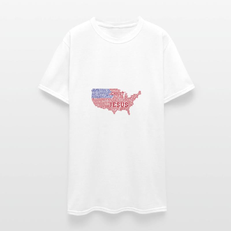 Divine Expedition USA Map Tee
