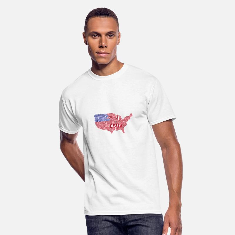 Divine Expedition USA Map Tee