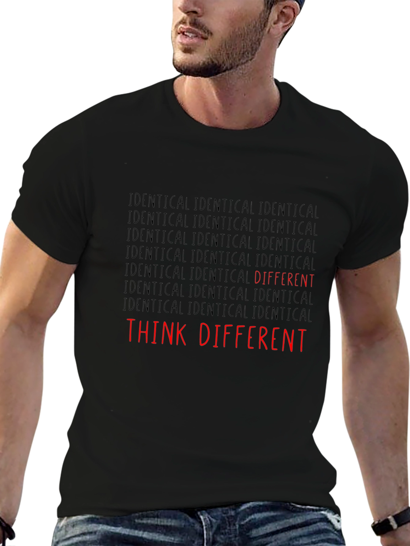 Think Different Graphic T-Shirt - Unisex