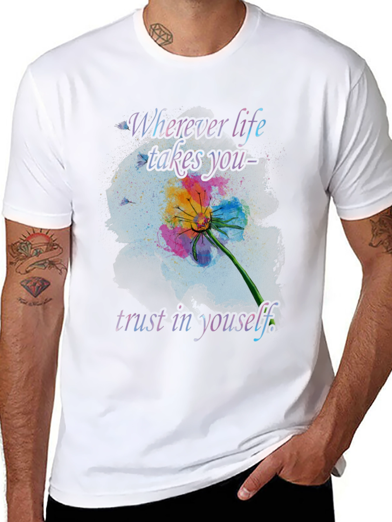 Inspirational Life T-Shirt - Trust Yourself
