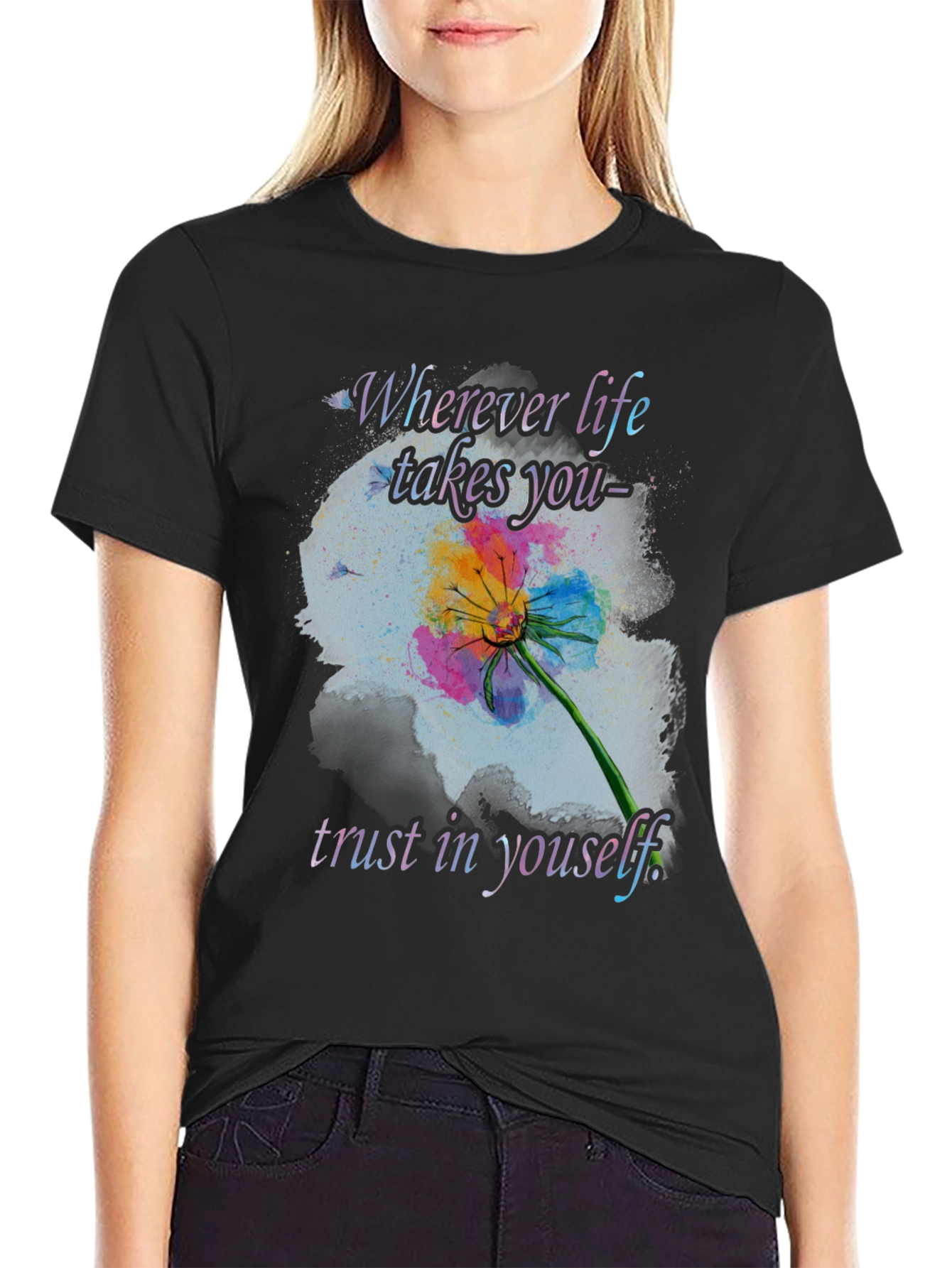 Inspirational Life T-Shirt - Trust Yourself