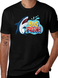 Big Fish Shark Graphic T-Shirt