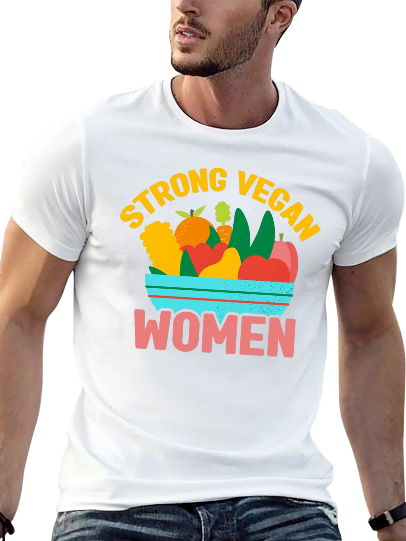 Strong Vegan Women T-Shirt
