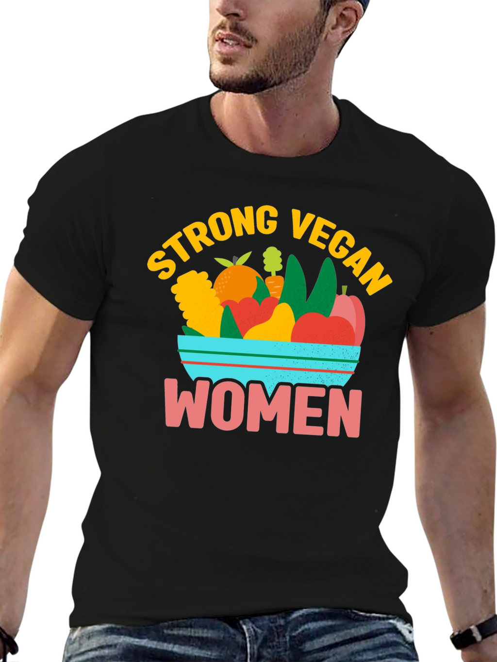 Strong Vegan Women T-Shirt