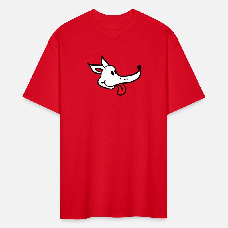 Dog Face Funny Cute Tongue Stick Out Head Cartoon