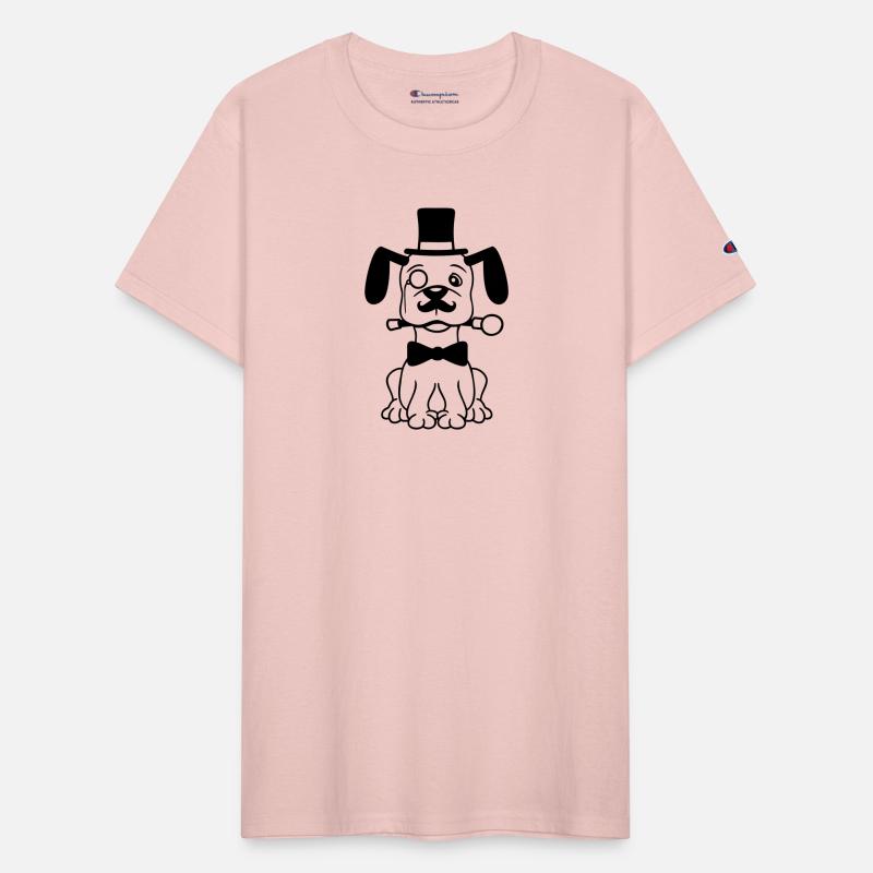 Dog Mr. Sir Top Hat Monocle Glasses Rich Gentleman