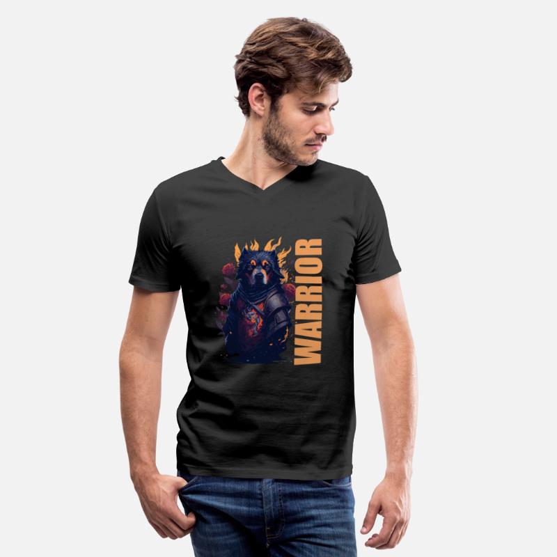 Dog Warrior Floral Design