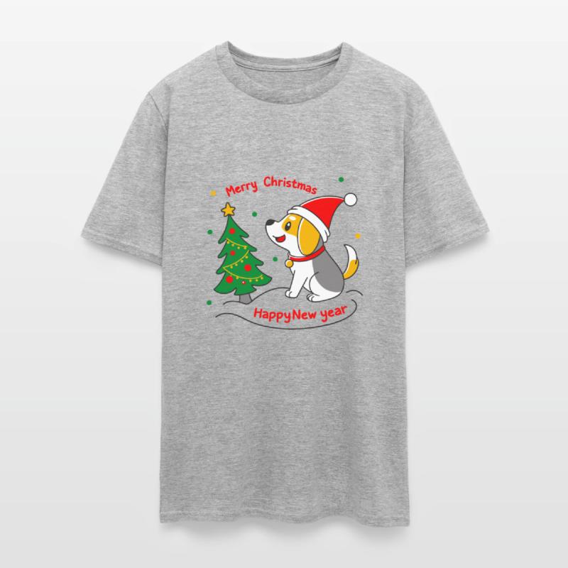 dog12 merry christmas happy new year