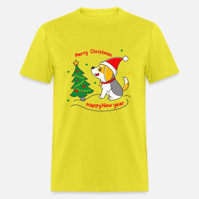 dog12 merry christmas happy new year