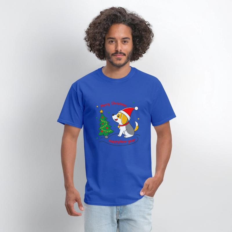 dog12 merry christmas happy new year