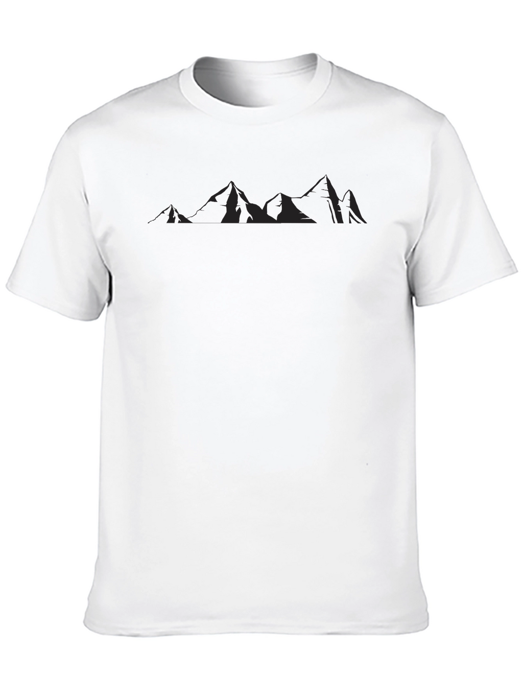 Black Mountain Silhouette Graphic Tee
