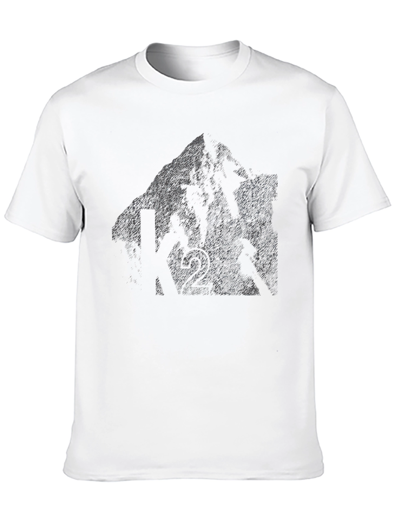 Mountain Biker Graphic Tee - Black Cotton Blend