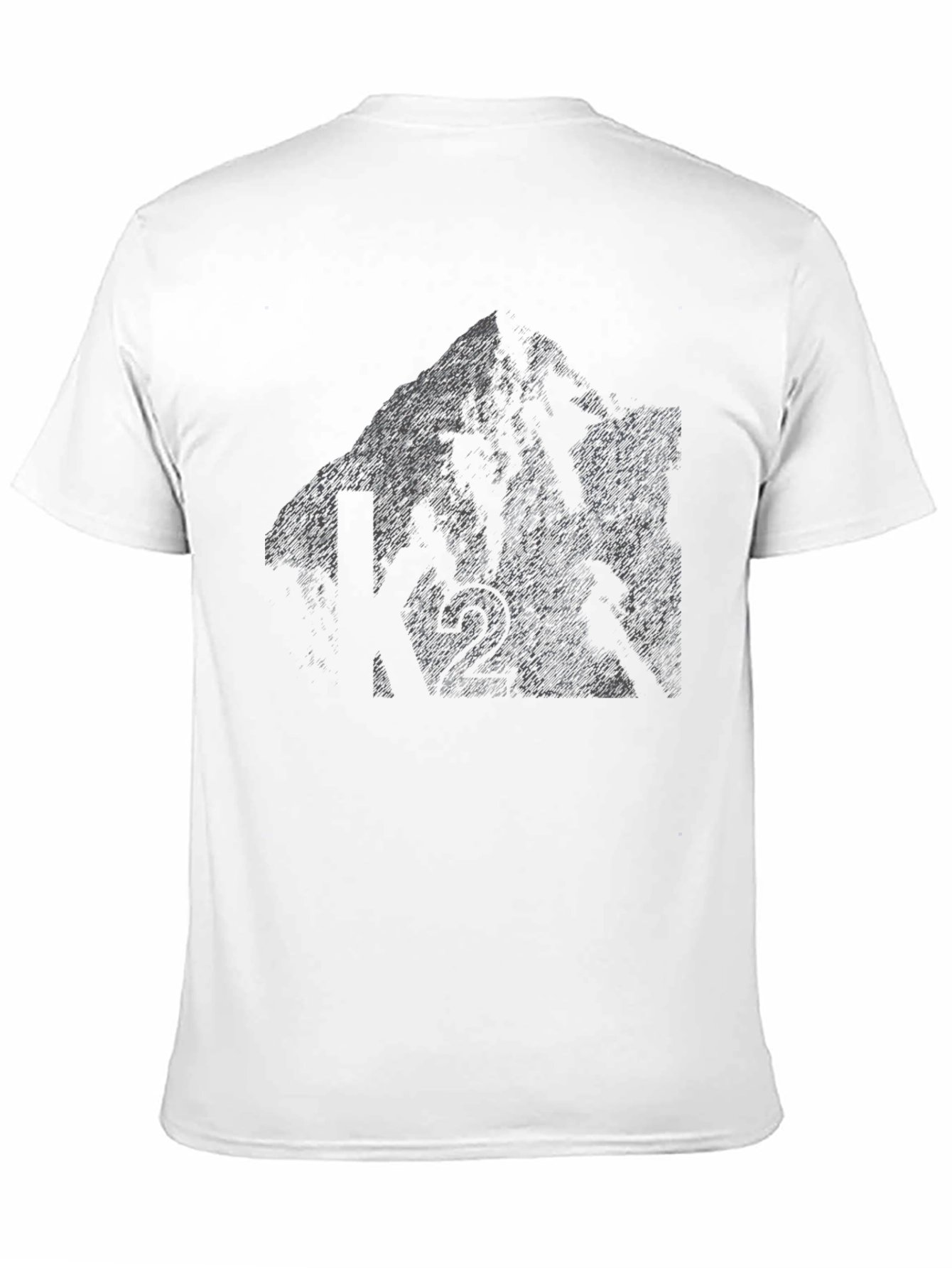 Mountain Biker Graphic Tee - Black Cotton Blend