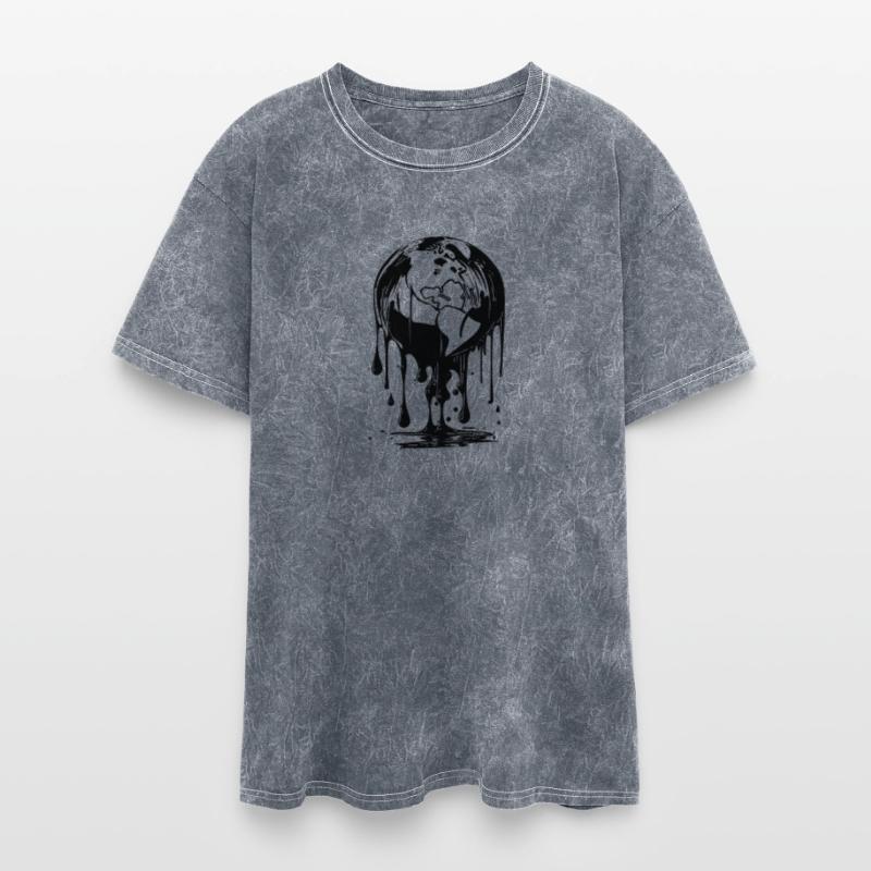 Dropping Planet Earth Ocean And Continent Style