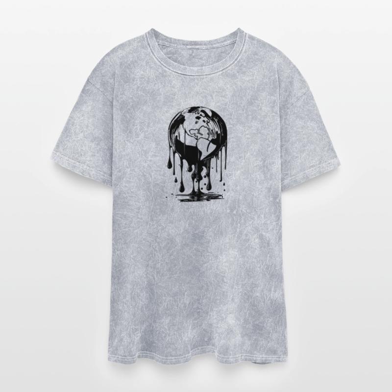 Dropping Planet Earth Ocean And Continent Style