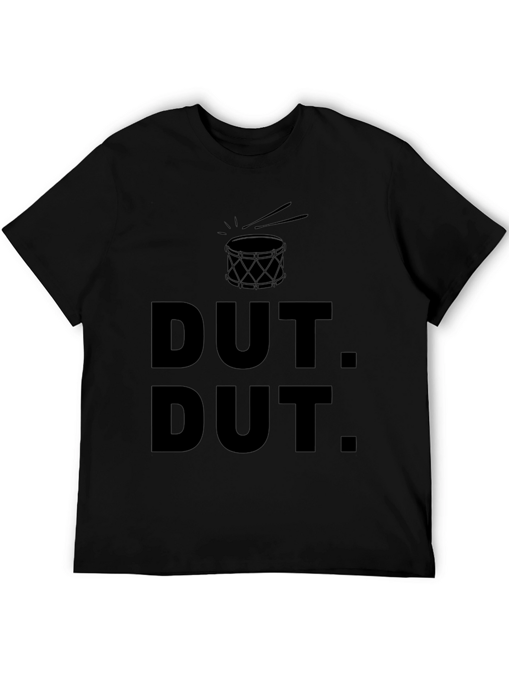 Dut Dut Drummer T-Shirt - Black