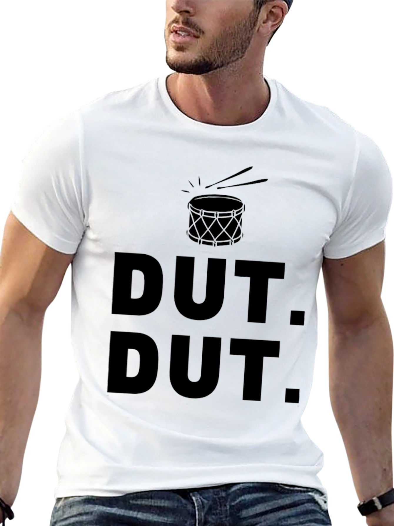 Dut Dut Drummer T-Shirt - Black