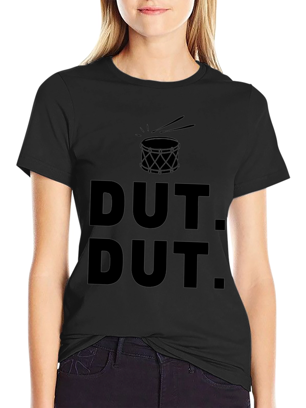 Dut Dut Drummer T-Shirt - Black