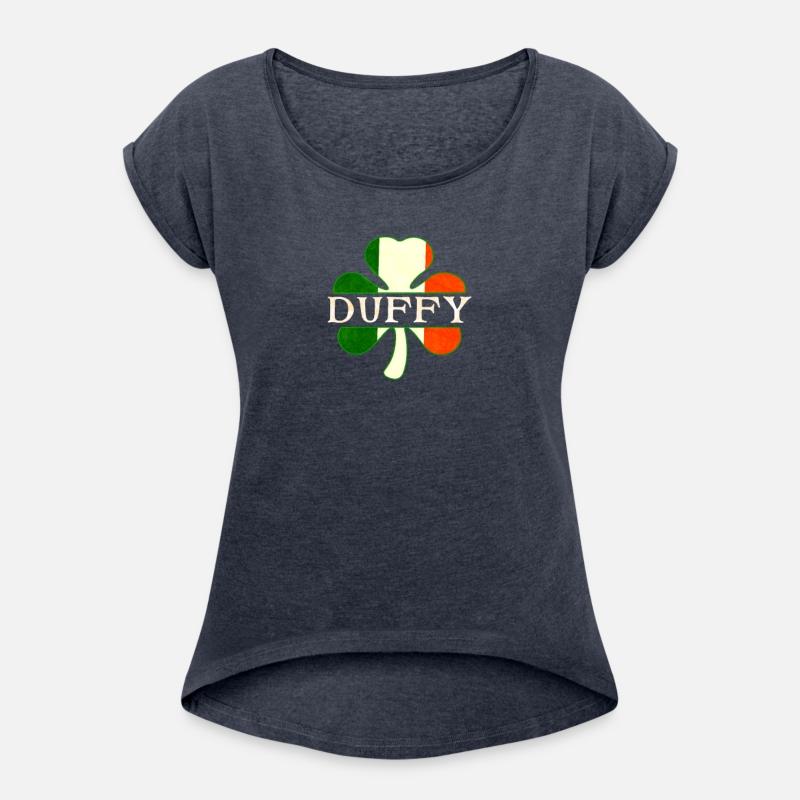 Duffy Irish Surname Ireland Flag Shamrock