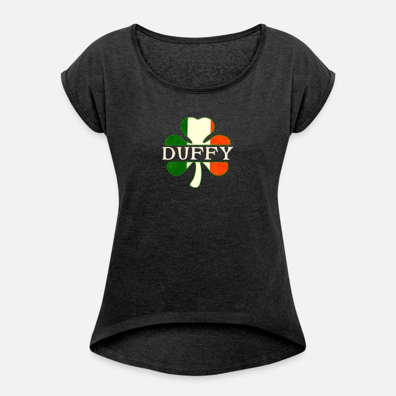 Duffy Irish Surname Ireland Flag Shamrock