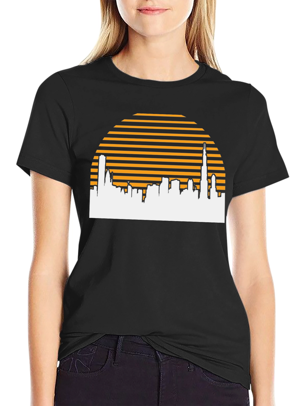 Retro Cityscape T-Shirt