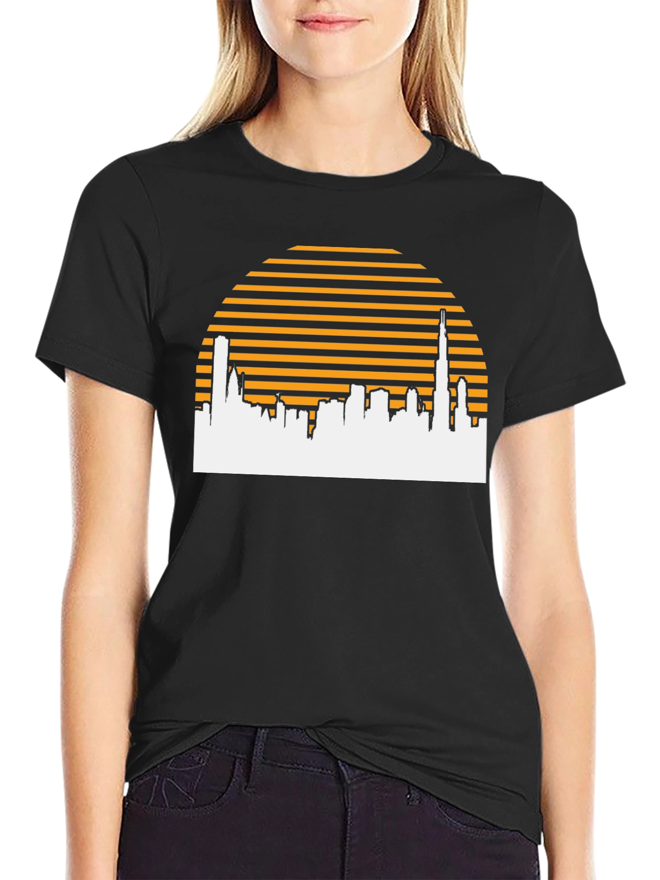 Retro Cityscape T-Shirt