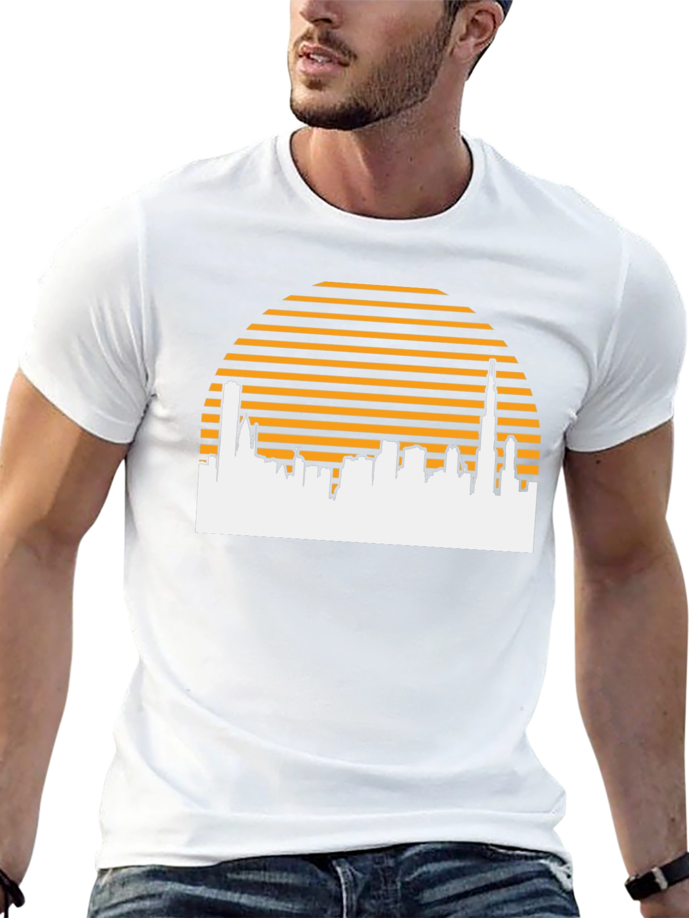 Retro Cityscape T-Shirt