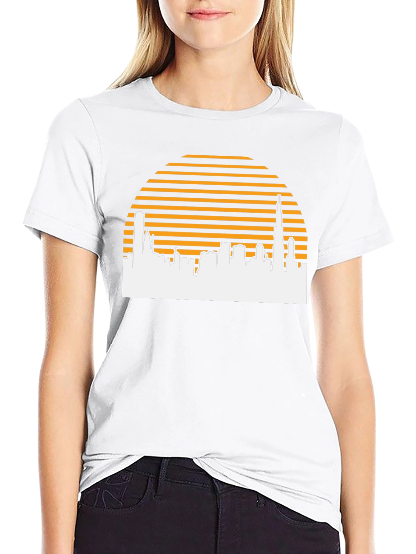 Retro Cityscape T-Shirt