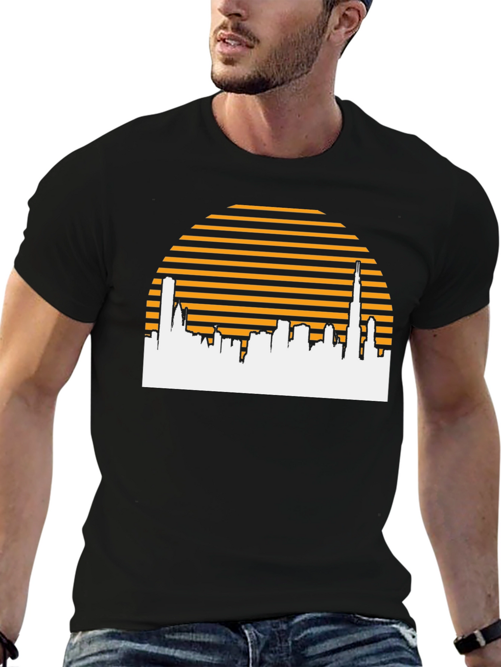 Retro Cityscape T-Shirt