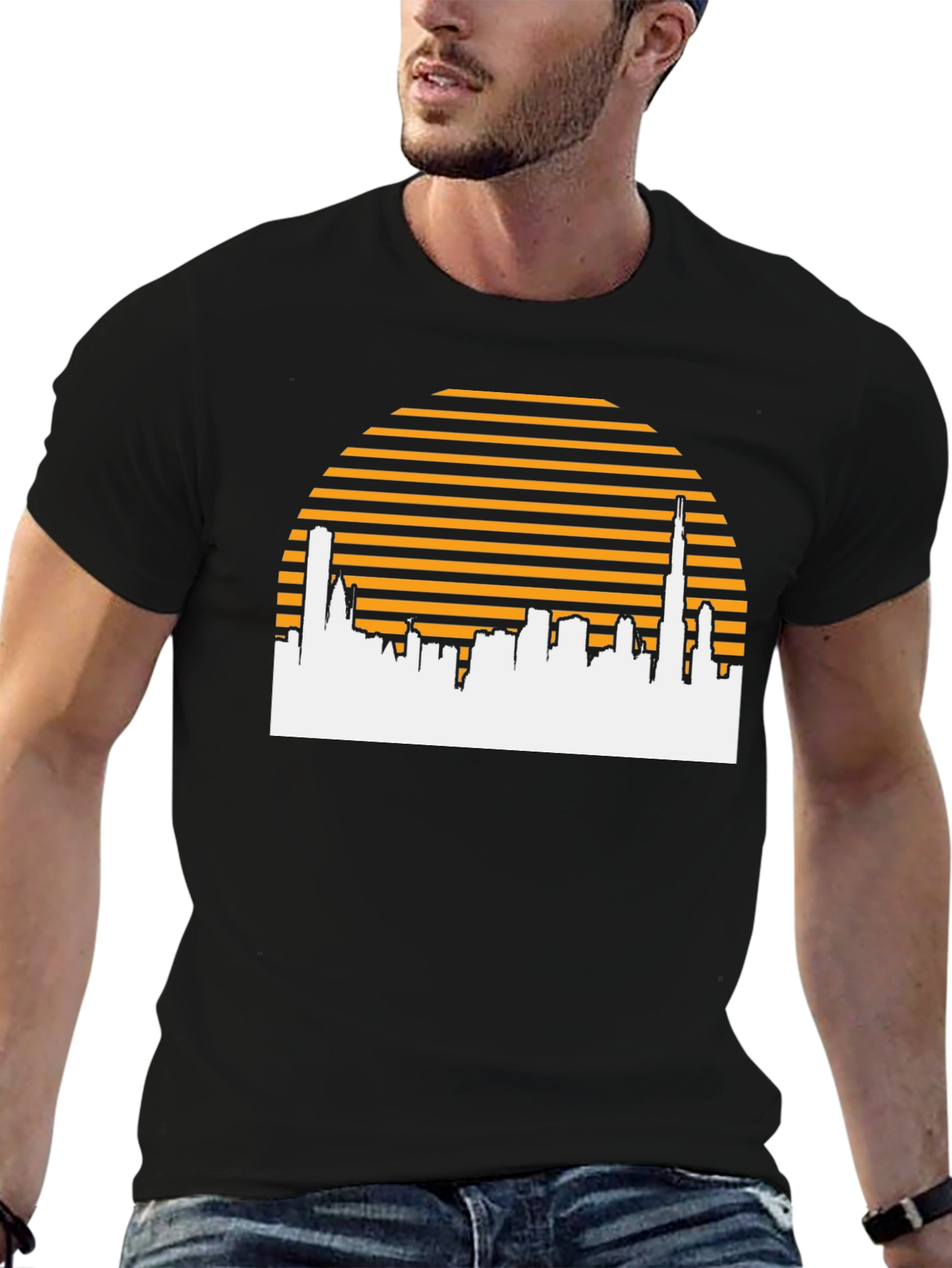 Retro Cityscape T-Shirt