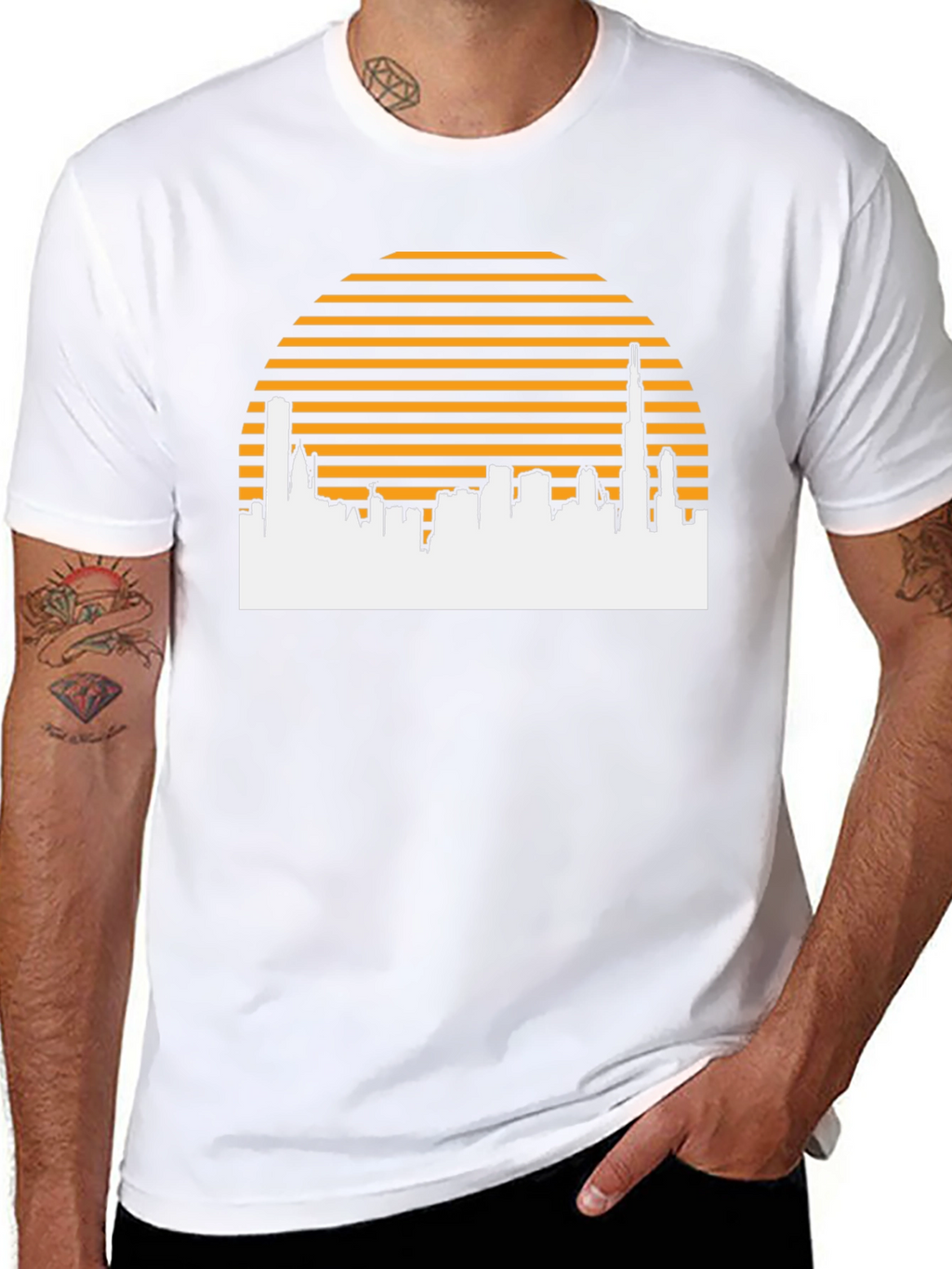 Retro Cityscape T-Shirt