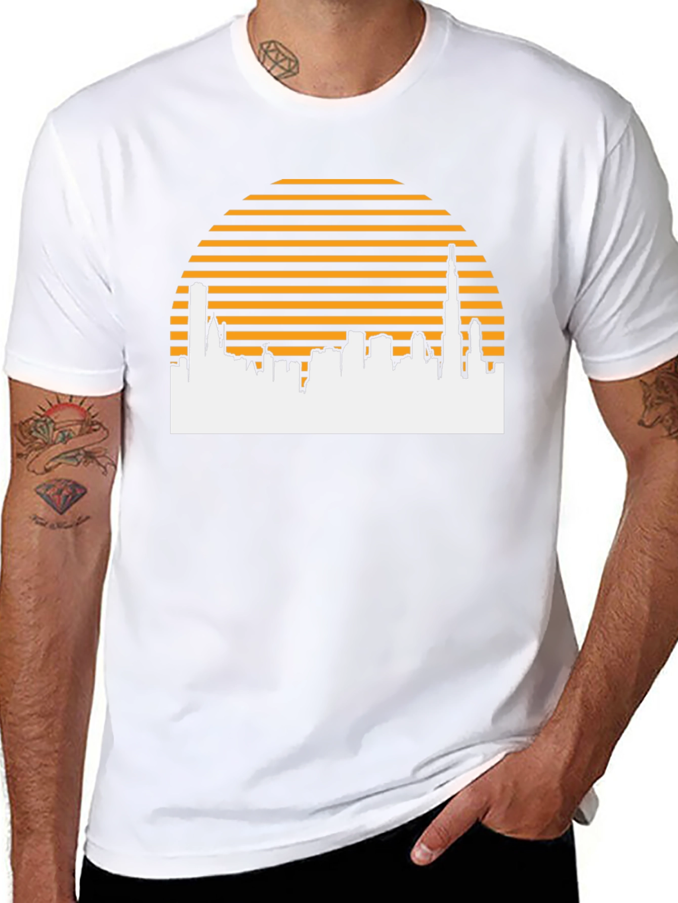 Retro Cityscape T-Shirt