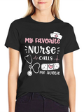 My Favorite Nurse Calls Me Auntie T-Shirt