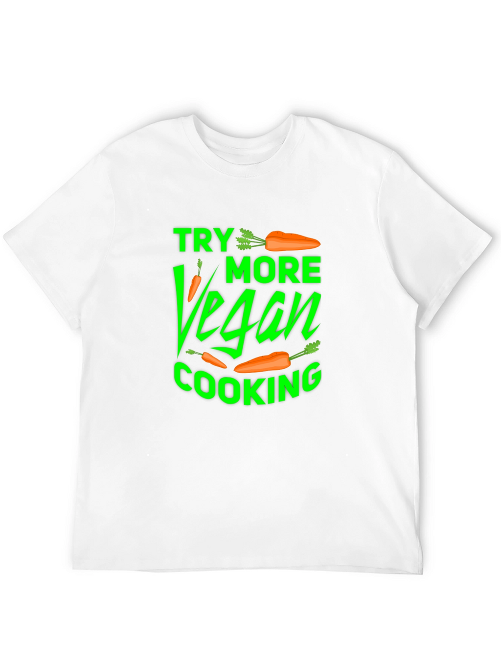 Vegan Cooking T-Shirt - Try More Vegan