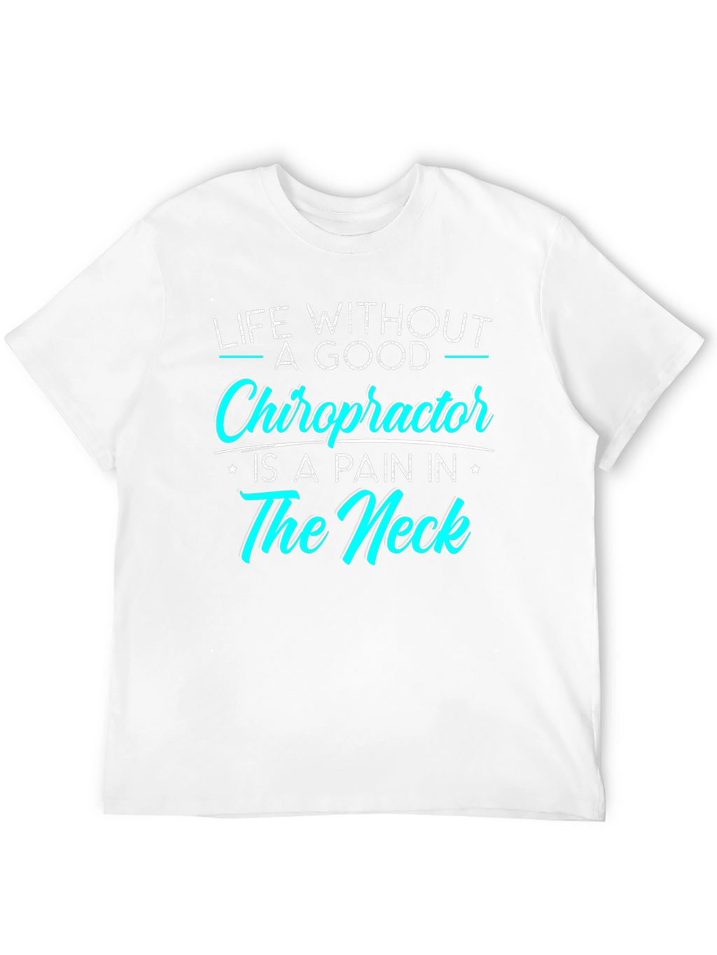 Chiropractor Pain T-Shirt - Black