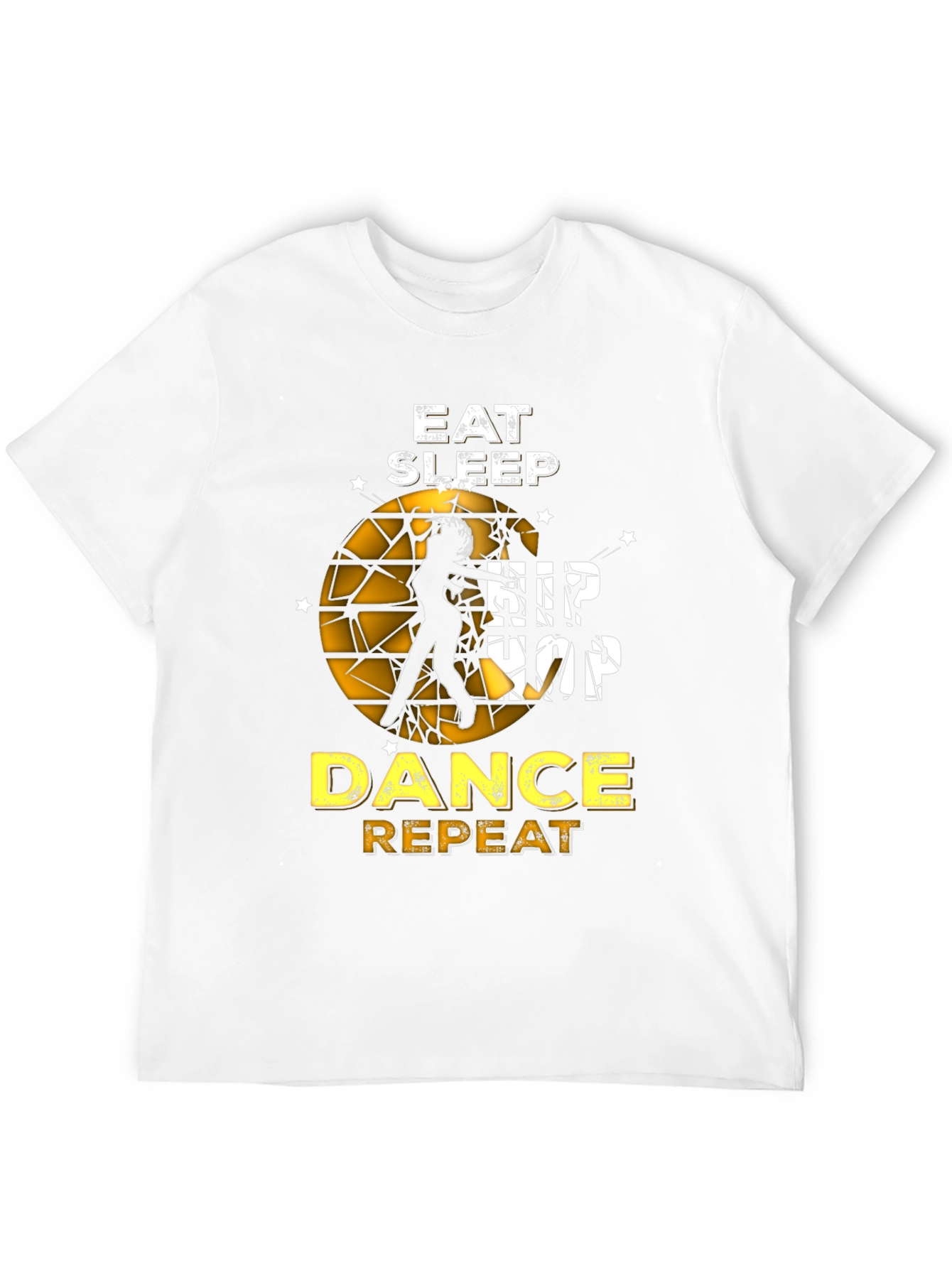 Eat Sleep Hip Hop Dance Repeat Graphic Tee