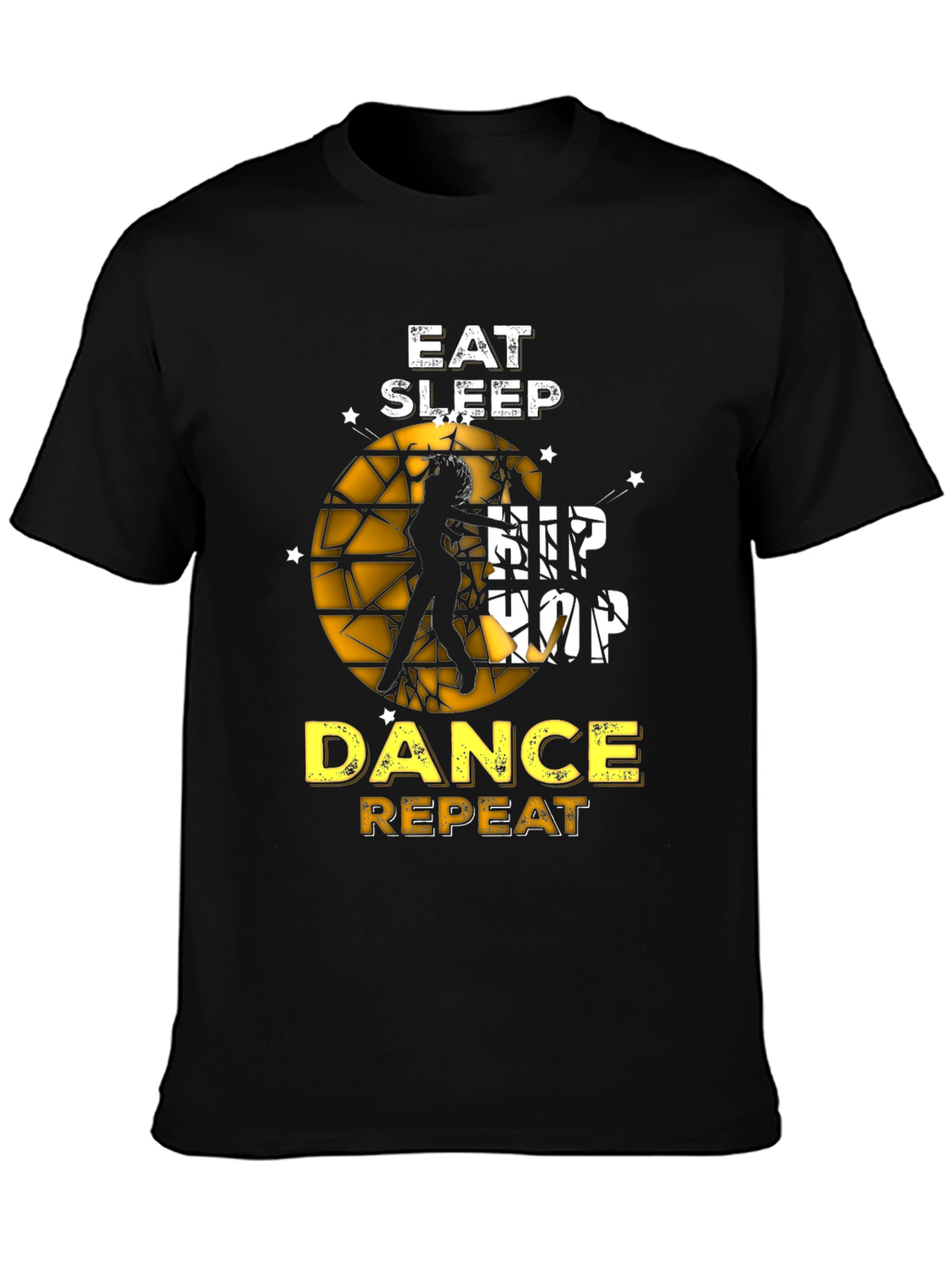 Eat Sleep Hip Hop Dance Repeat Graphic Tee