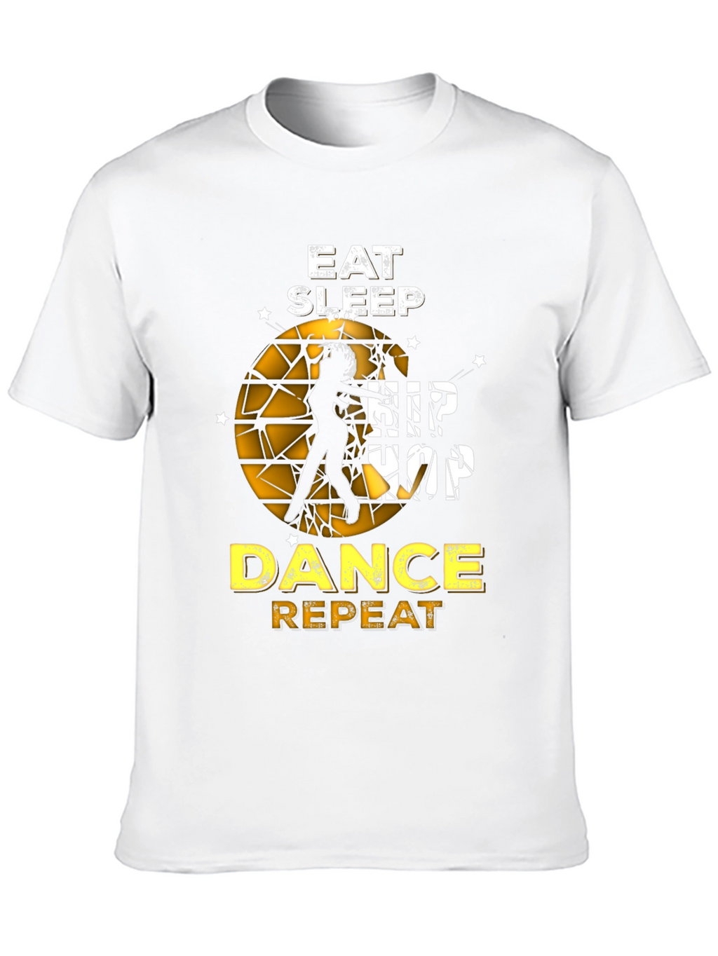 Eat Sleep Hip Hop Dance Repeat Graphic Tee